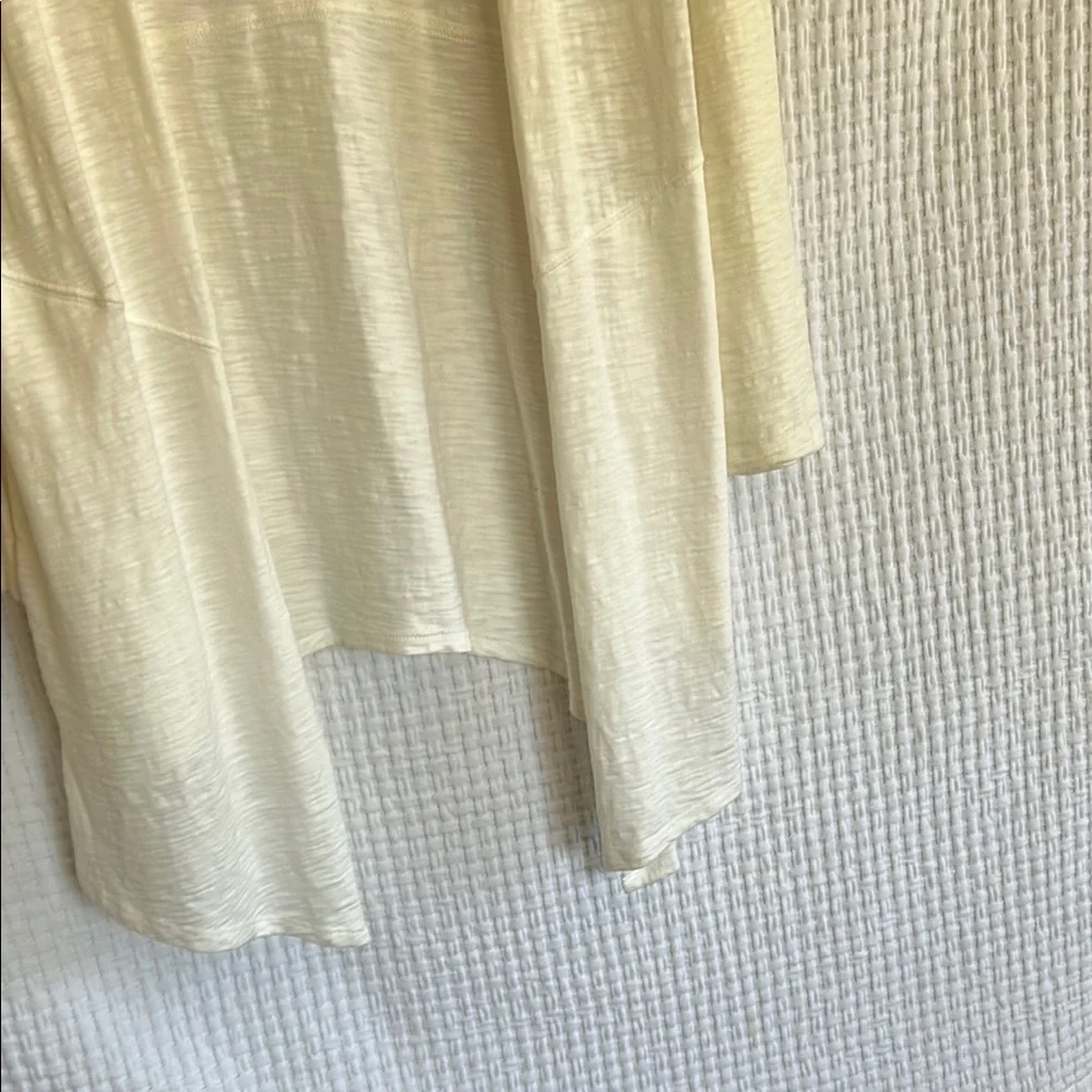 Chico's Cream Long Cardigan